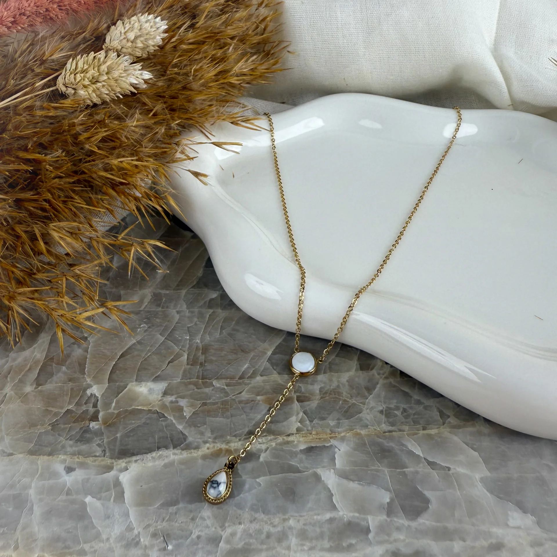 Amaya Necklace Gold - Afbeelding 2