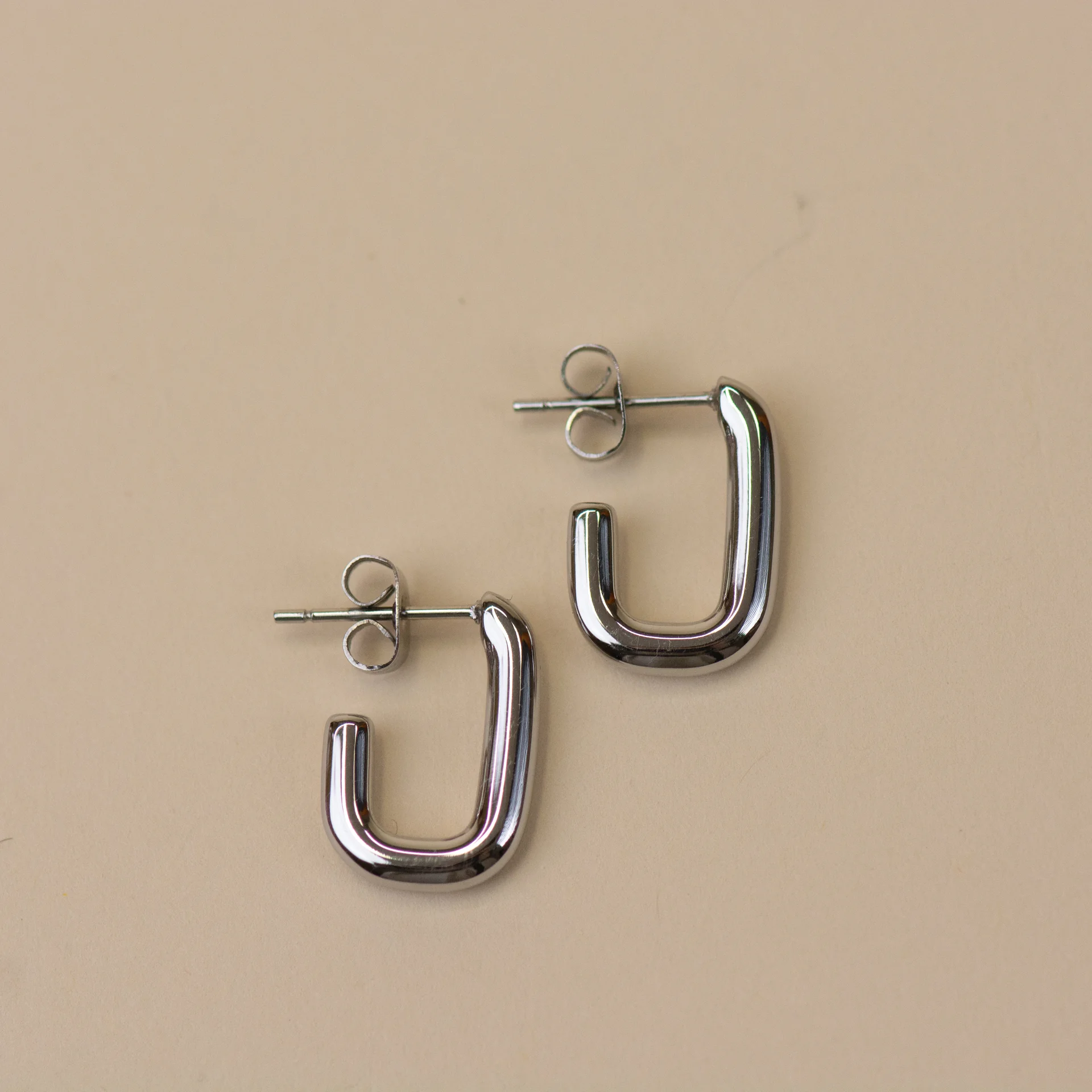 April Earrings Silver