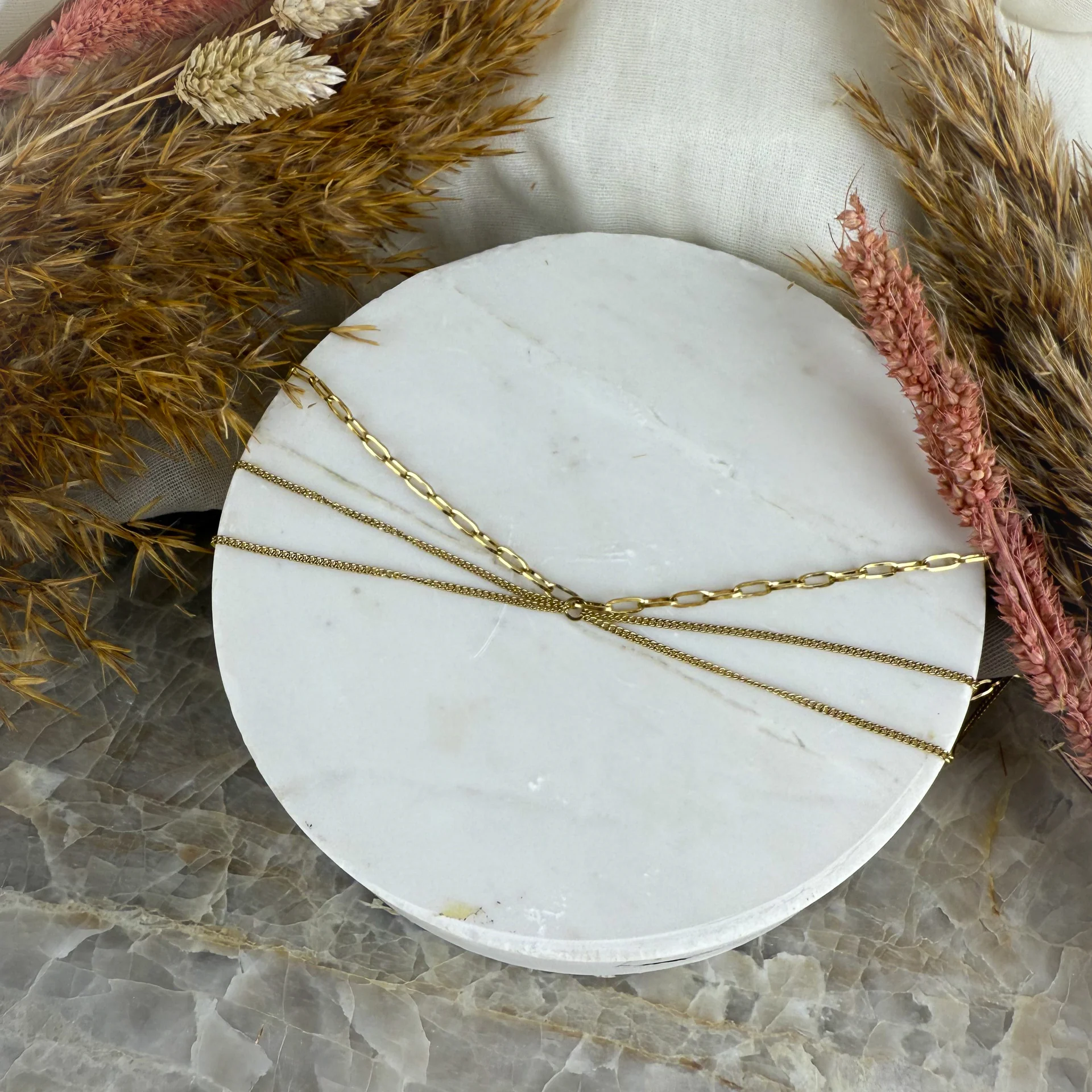 Elara Necklace Gold - Afbeelding 2