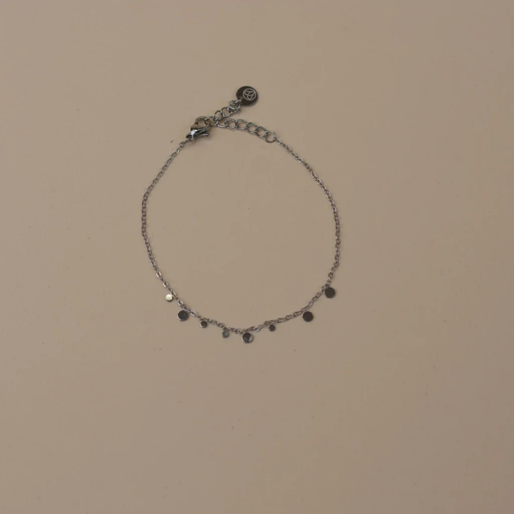 Eline Bracelet Silver 2 elegante zilveren armband met fijne schakels stijlvol dames sieraad van Sarae