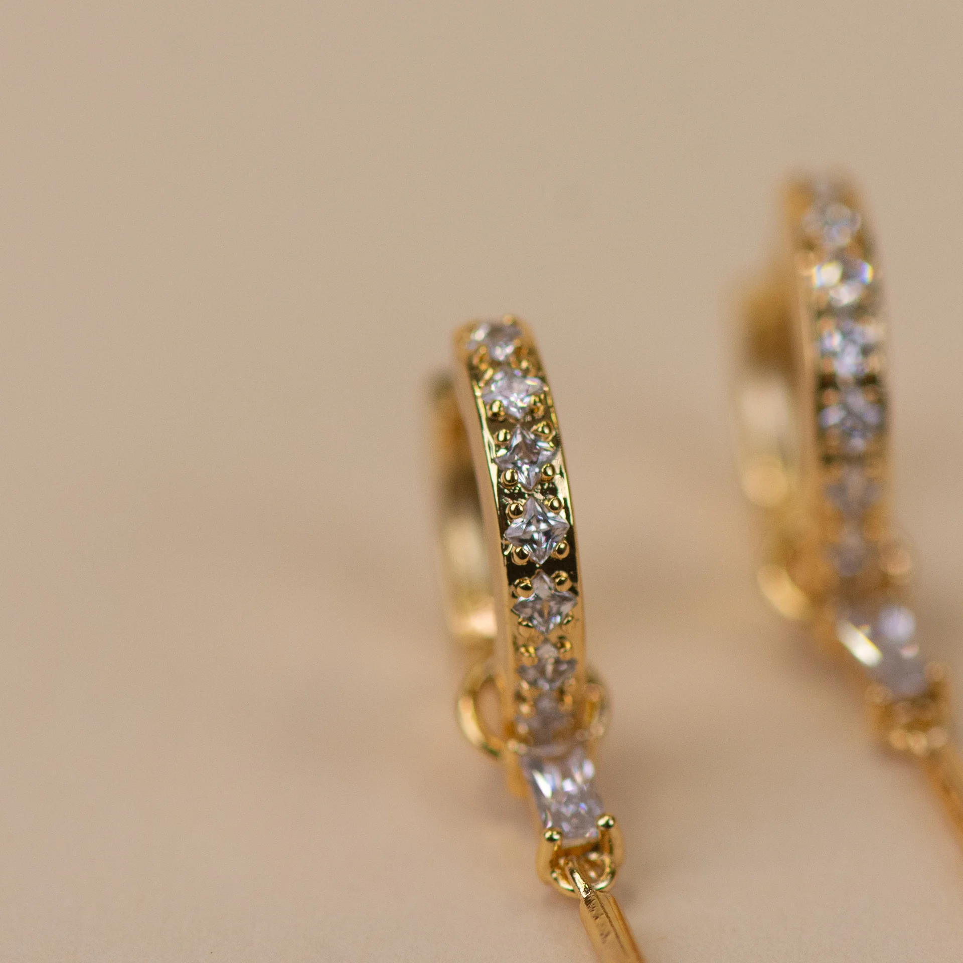 Hailey Earrings Gold - Afbeelding 2