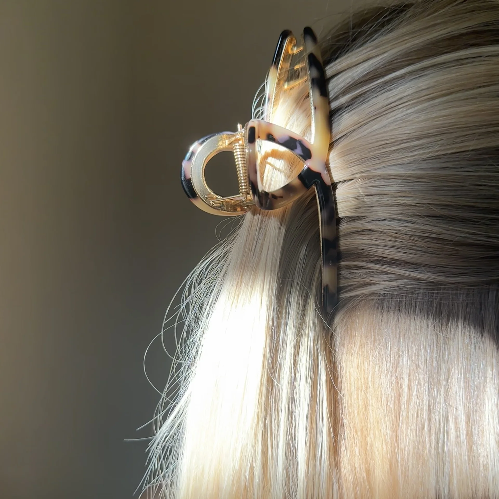 Sarae haarklem pantermotief elegante haaraccessoire stevig bevestigd in het haar stijlvolle en functionele clip geschikt voor dagelijks gebruik en modieuze looks