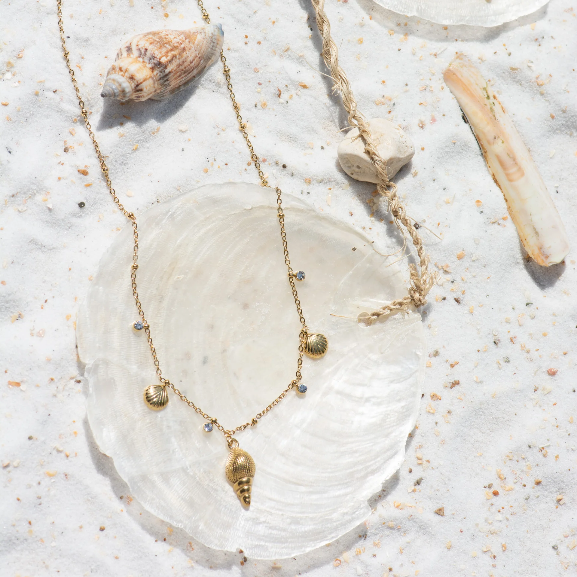 Mae Necklace Gold