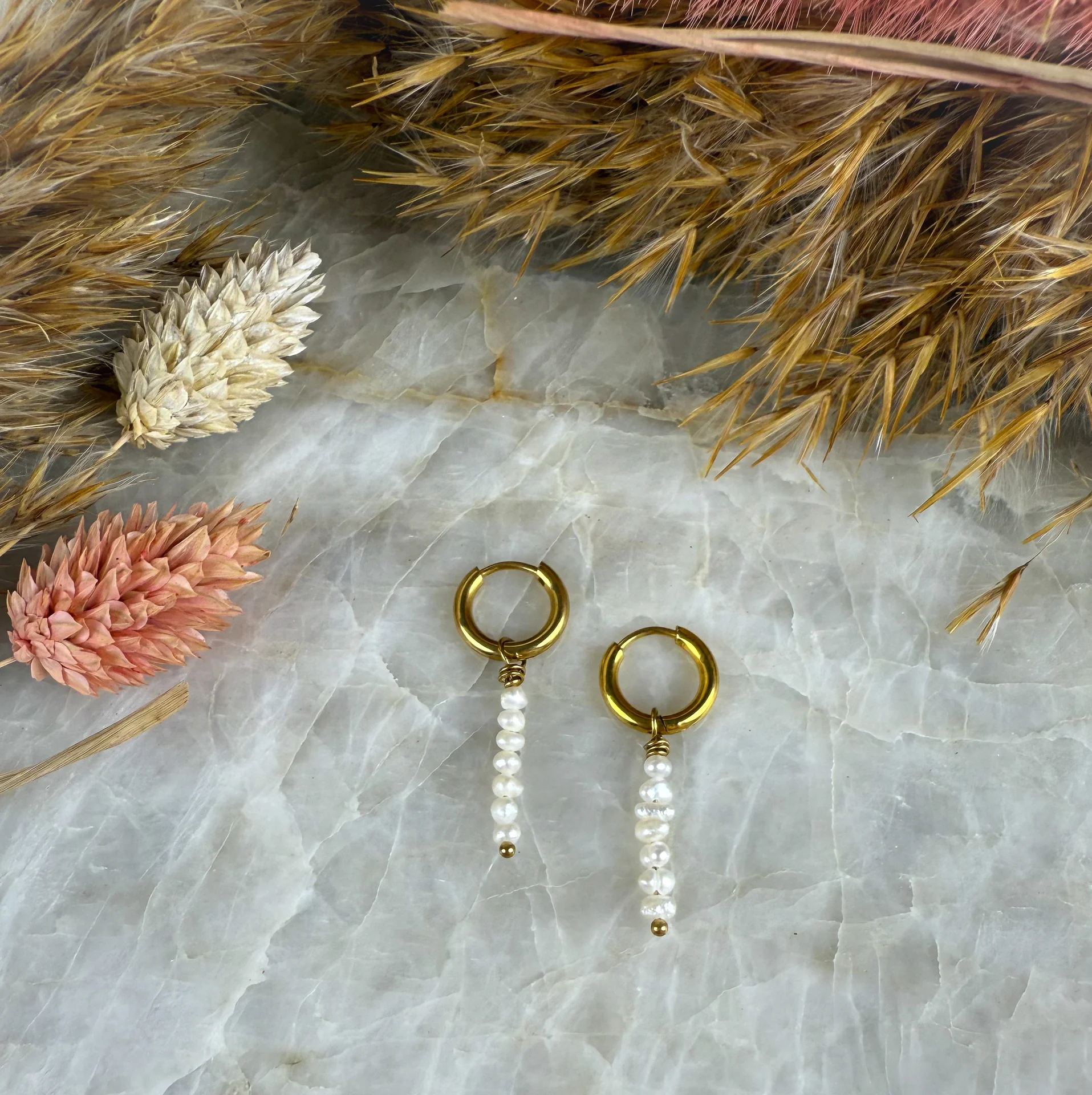 Zara Earrings Gold - Afbeelding 2