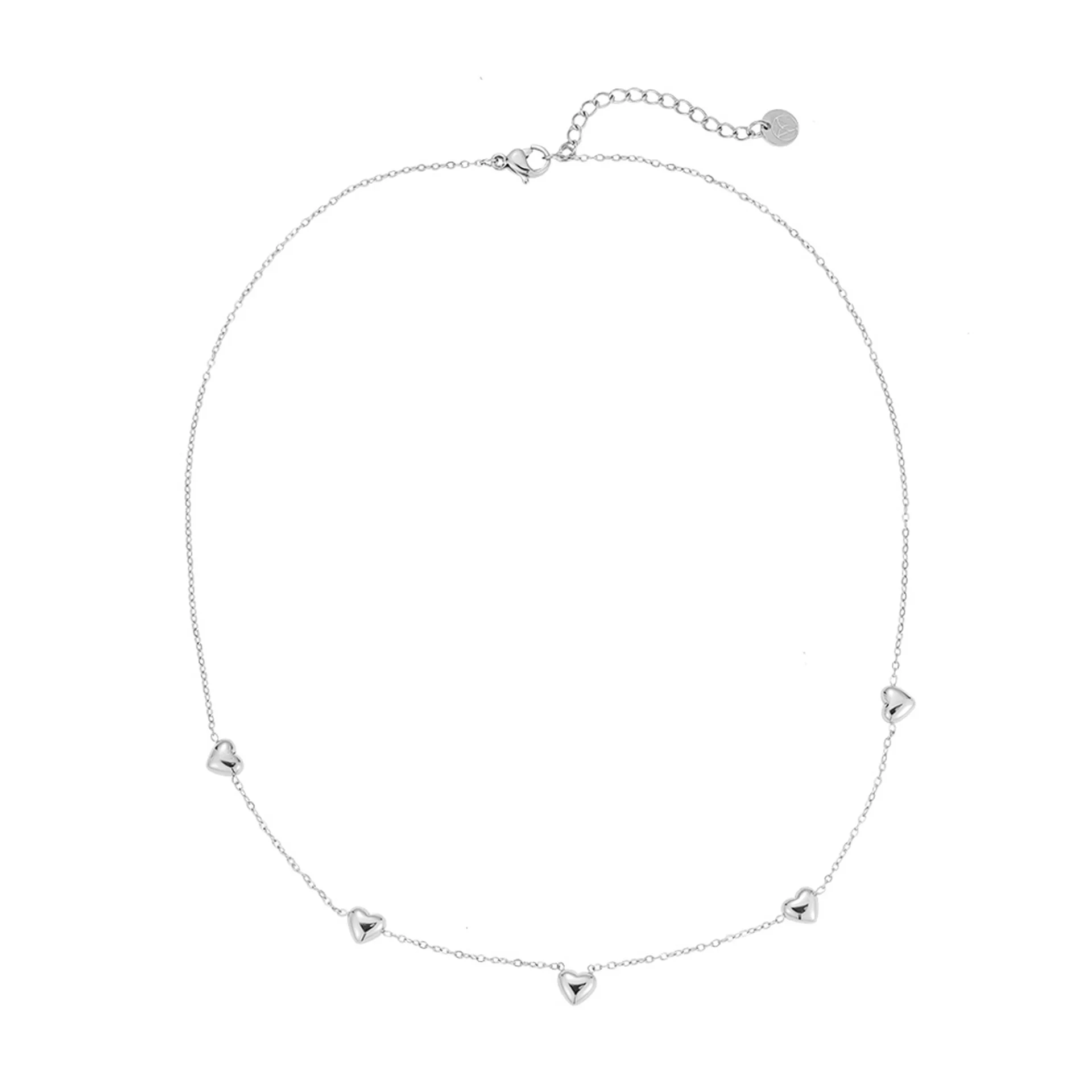 Daphne Classic Necklace Silver