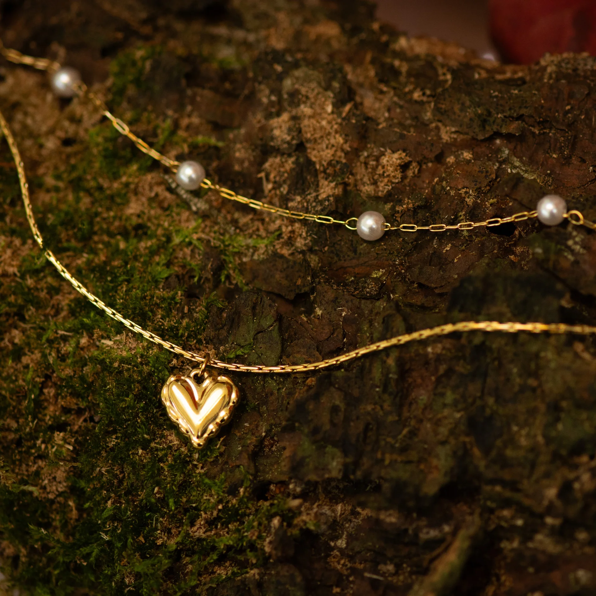 Gigi Necklace Gold - Afbeelding 2