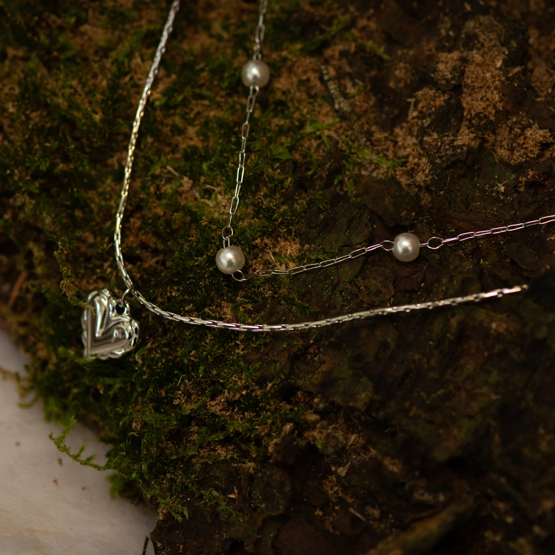 Gigi Necklace Silver - Afbeelding 3
