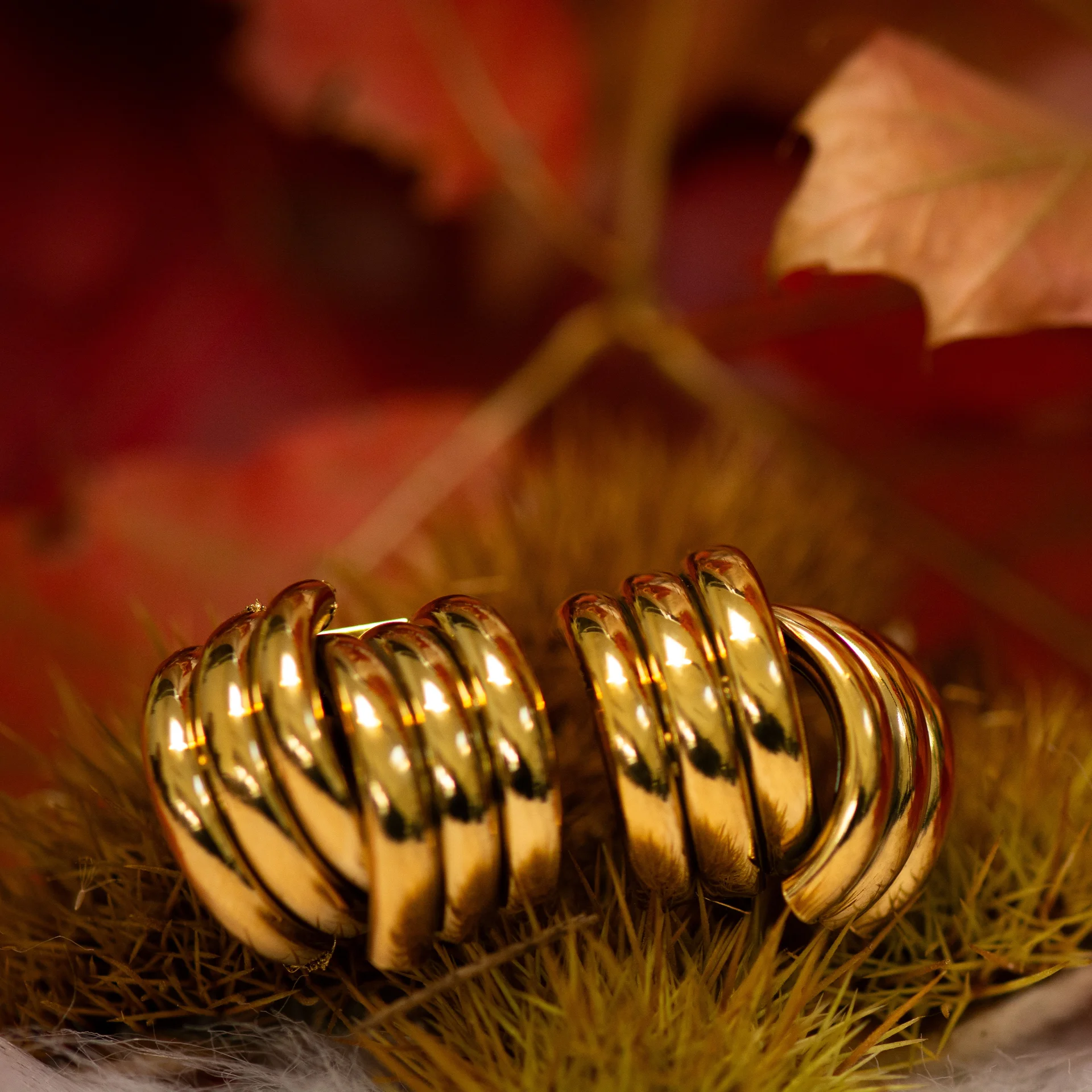 Joy Earrings Gold - Afbeelding 2