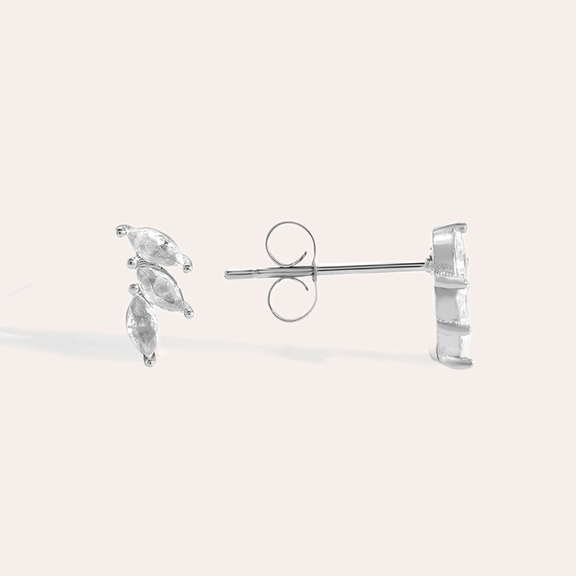 Zena Earrings Silver