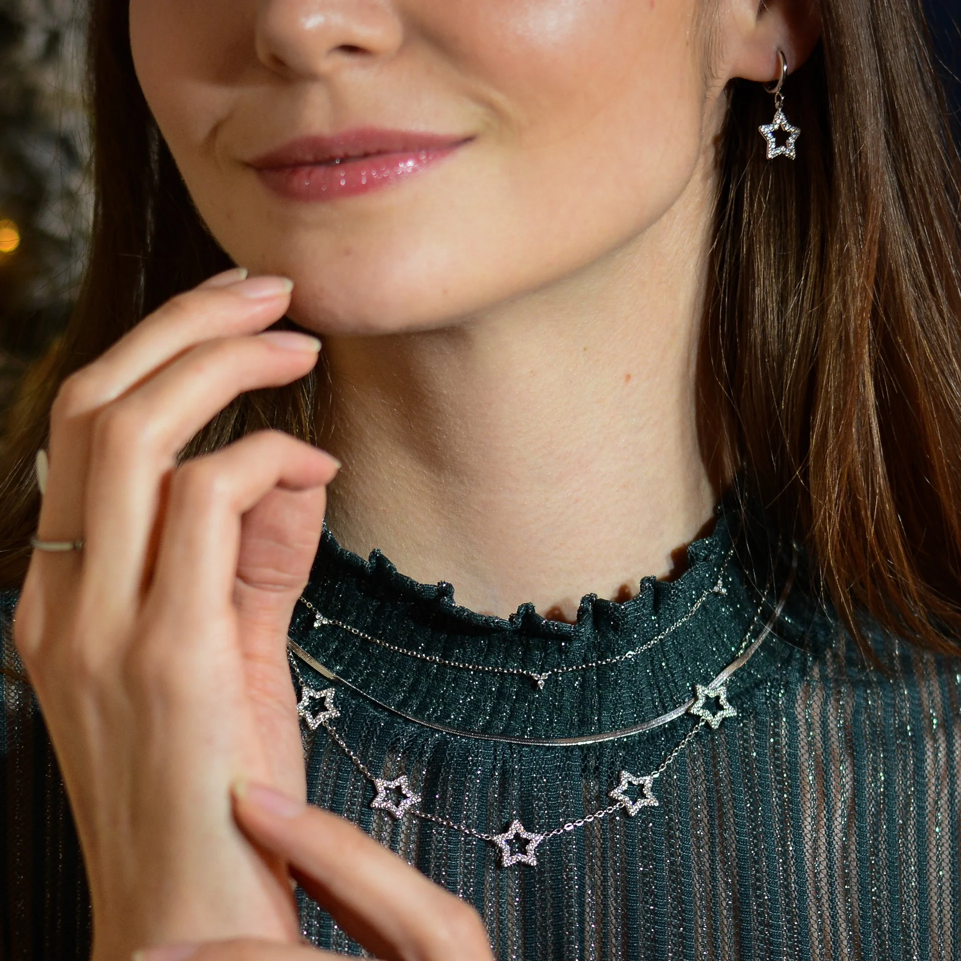 Eve Earrings Silver - Afbeelding 2