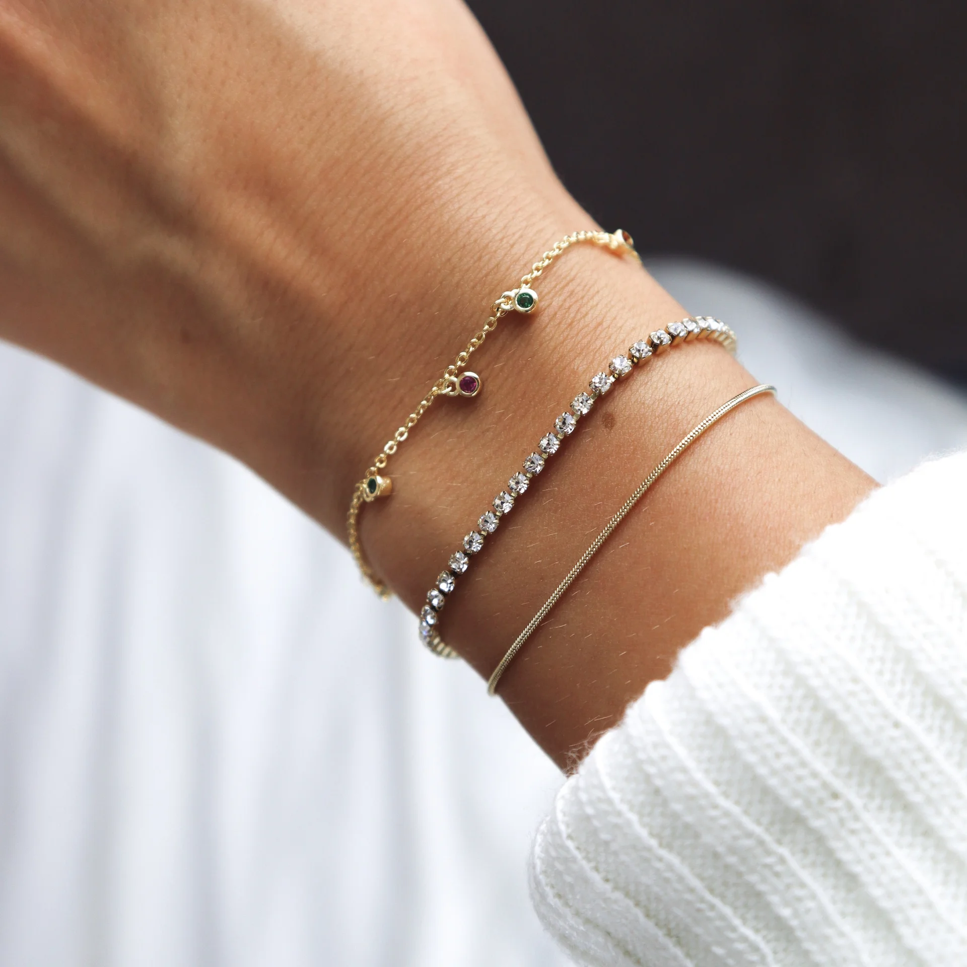 Luz Bracelet Gold - Afbeelding 4