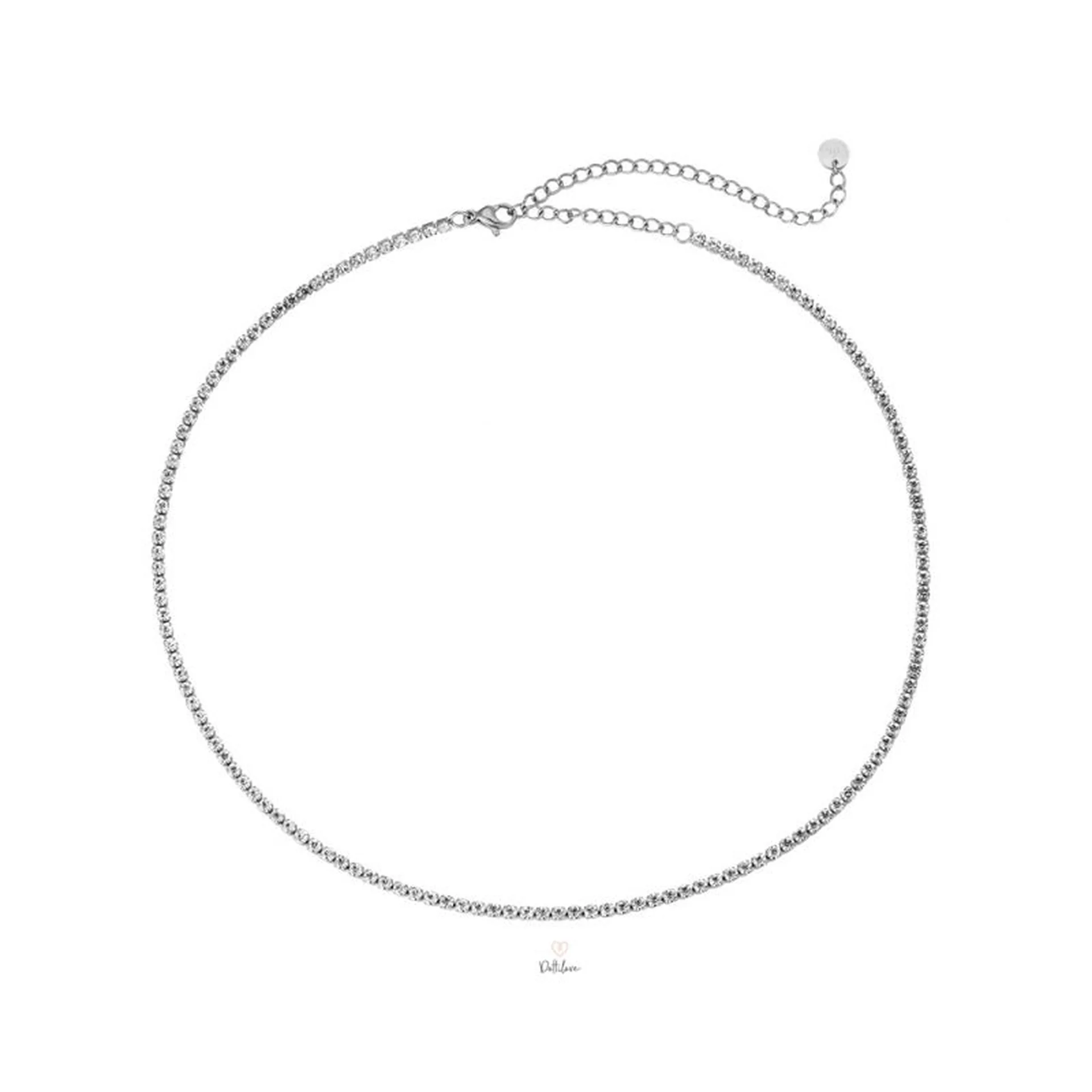 Luz Necklace Silver