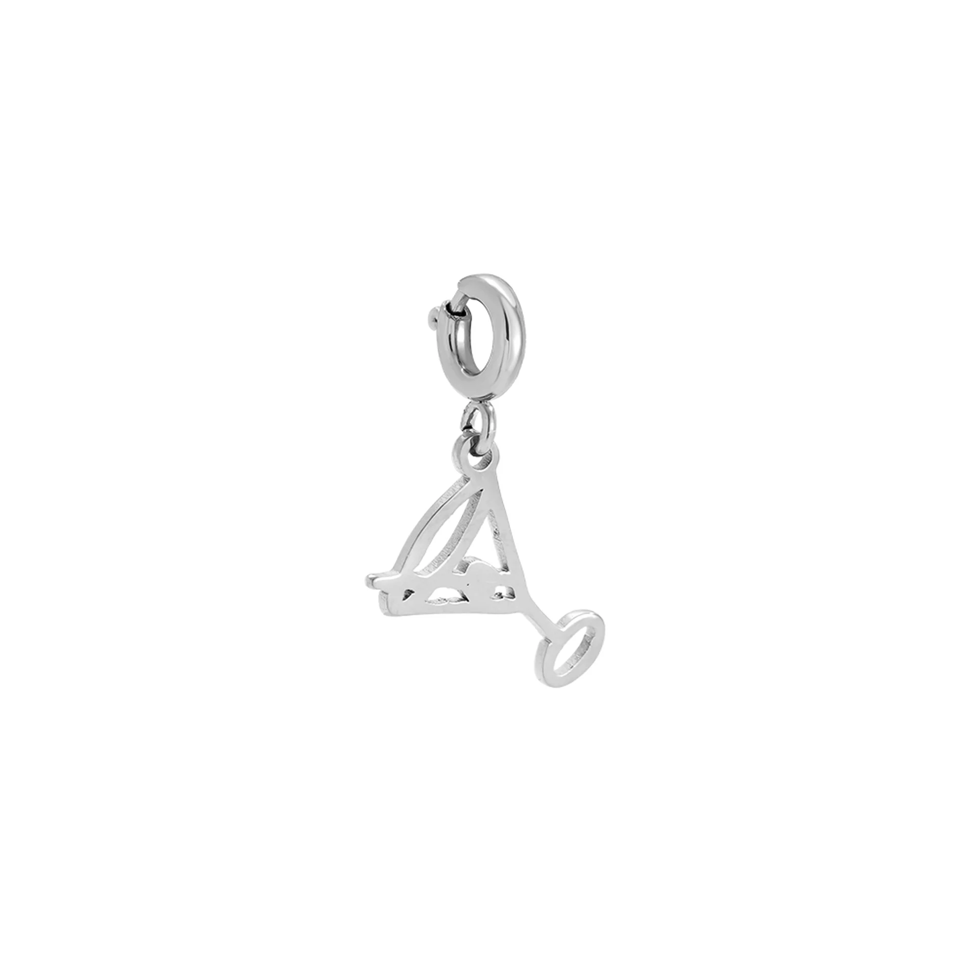 Martini Charm Silver