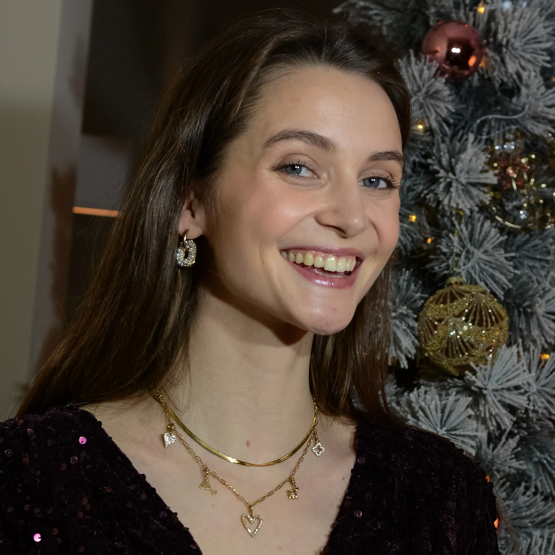 Mina Earrings Gold - Afbeelding 4