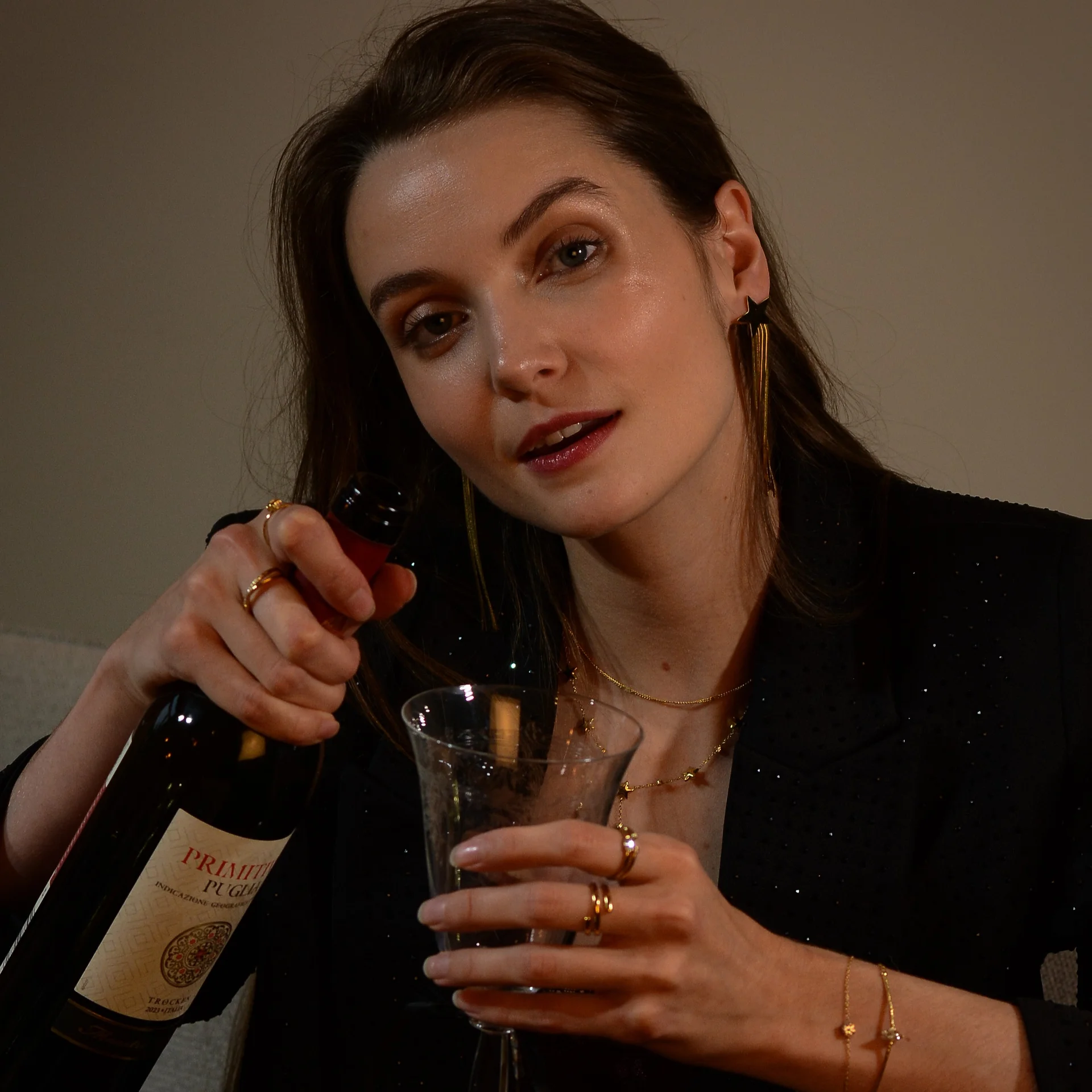 Sena Earrings Gold - Afbeelding 4