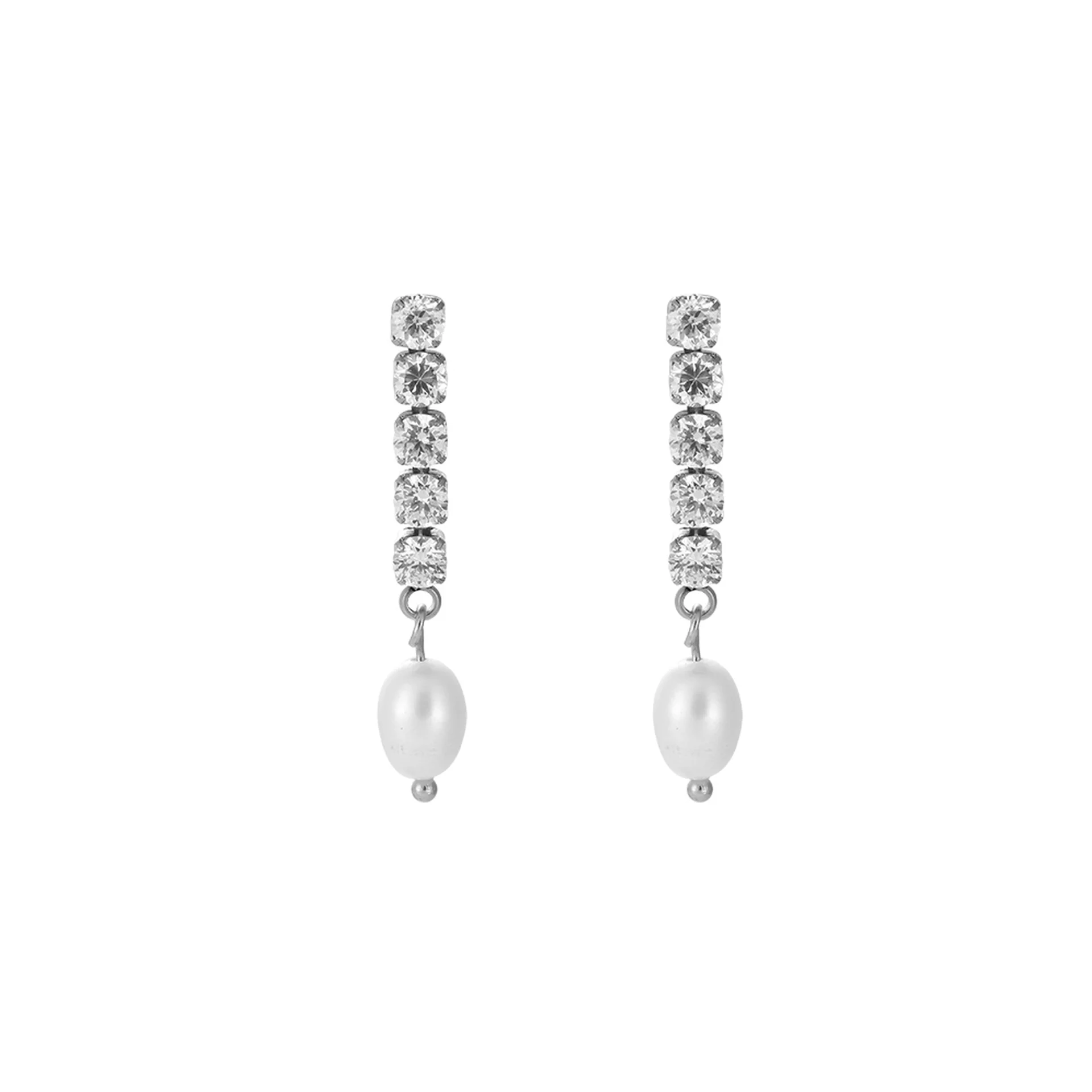 Veya Earrings Silver