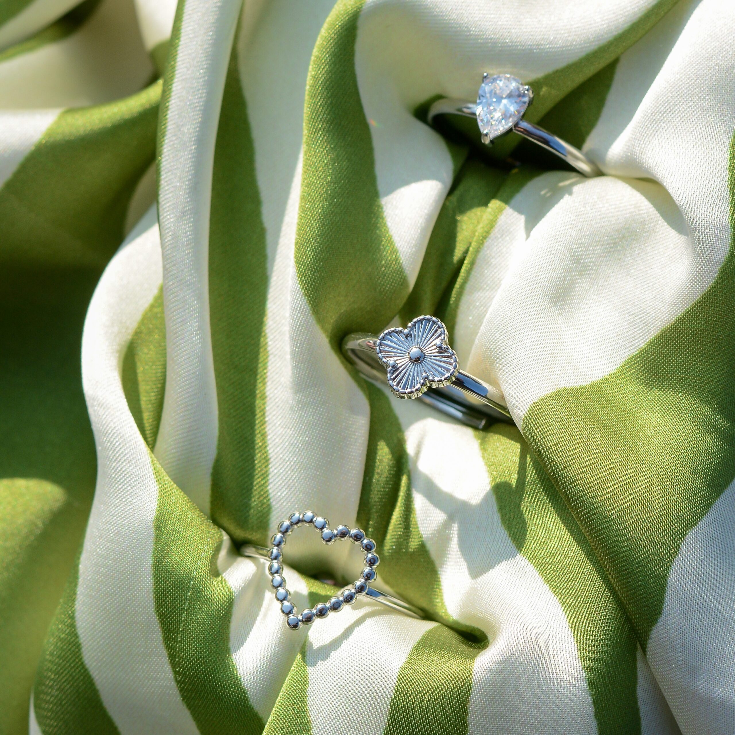 Clover Ring Silver - Afbeelding 3