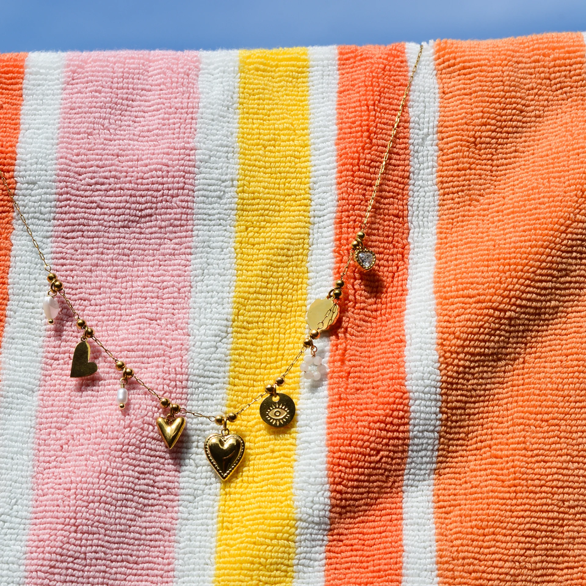Elena Necklace Gold - Afbeelding 3