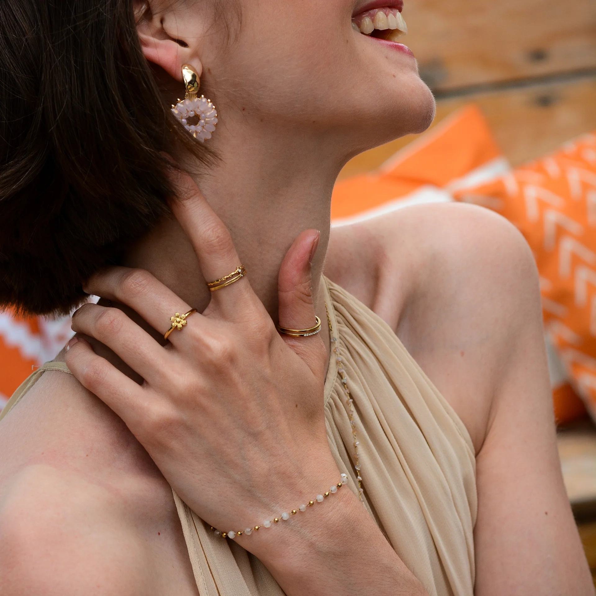 Ely Bracelet Gold - Afbeelding 2