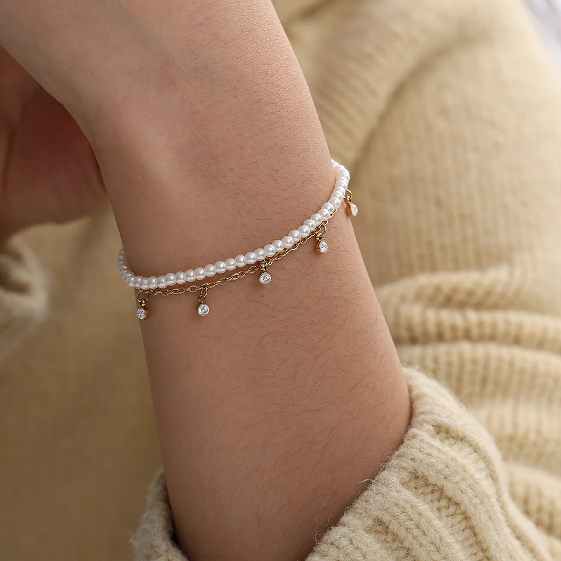 Juna Bracelet Gold - Afbeelding 3