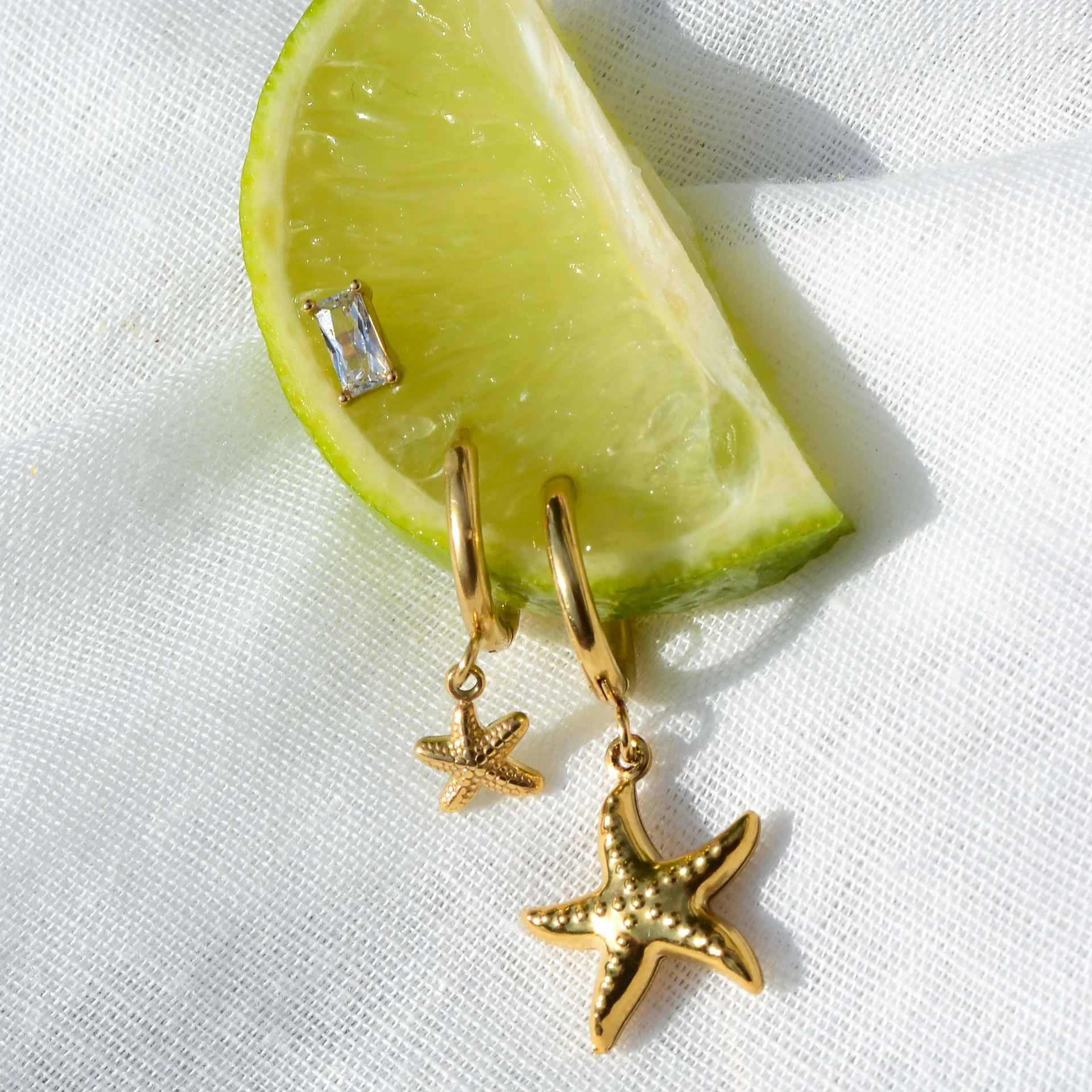 Kiki Earrings Gold - Afbeelding 3