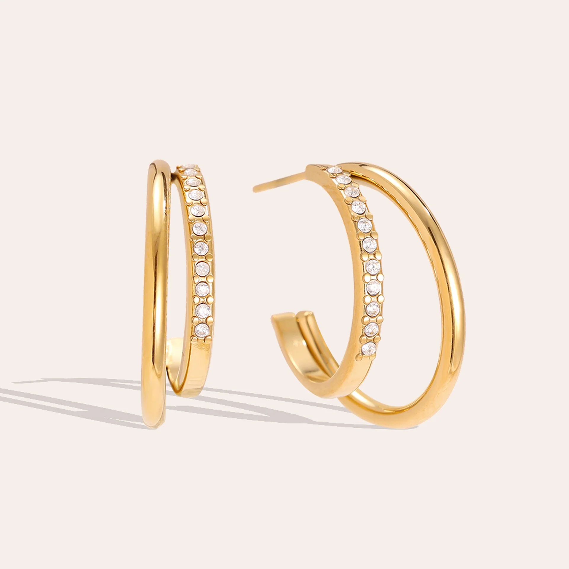 Lexa Earrings Gold