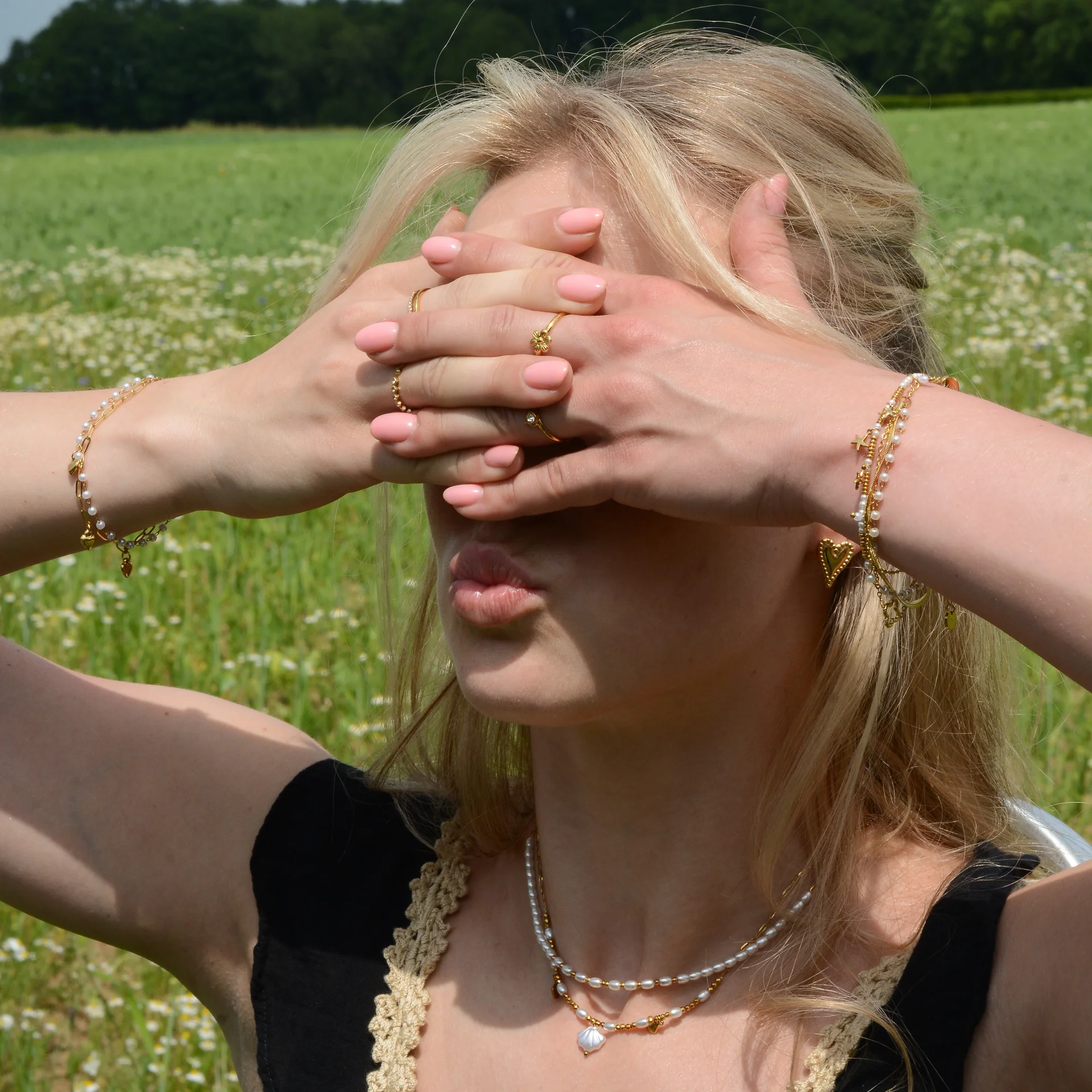 Lira Bracelet Gold - Afbeelding 2