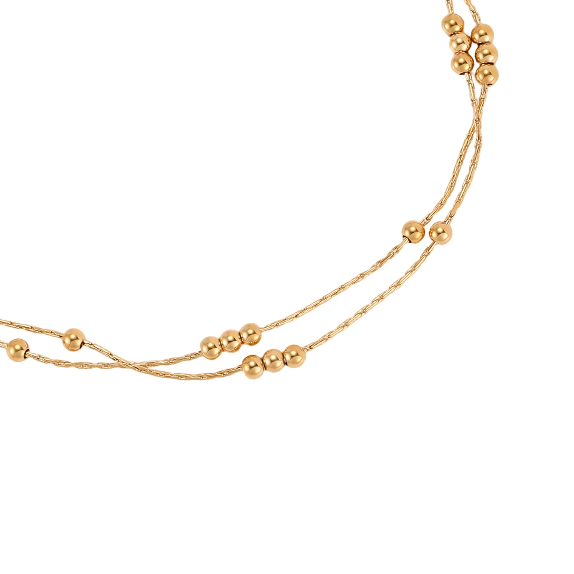 Nayra Ankle Bracelet Gold - Afbeelding 2