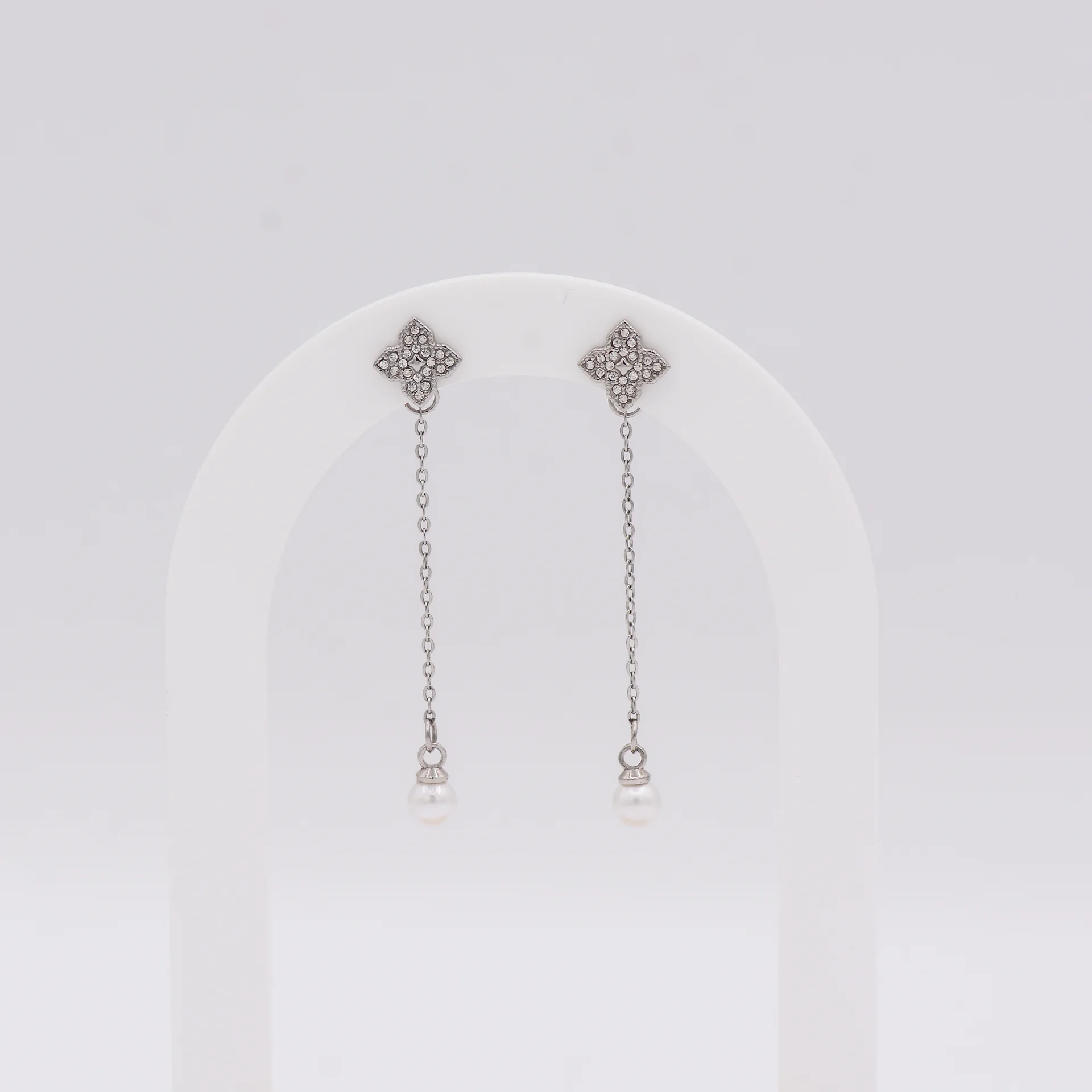 Nena Earrings Silver