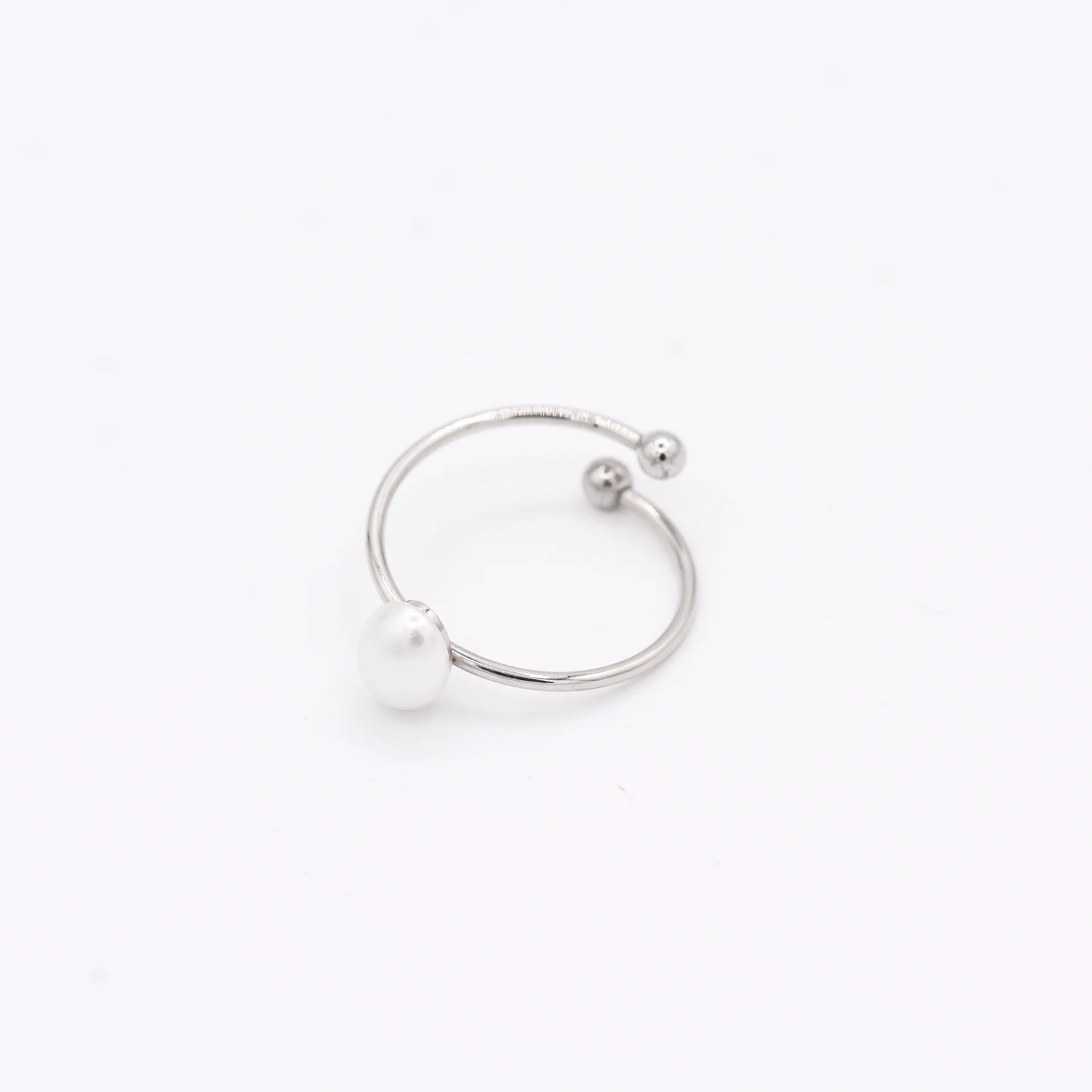 Pearl Ring Silver